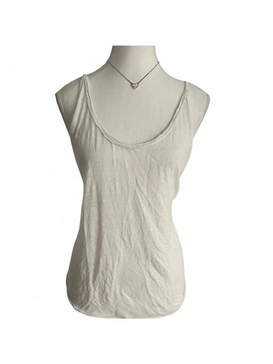 We The Free Tops - We The Free White Oversized Casual Size XS Tank